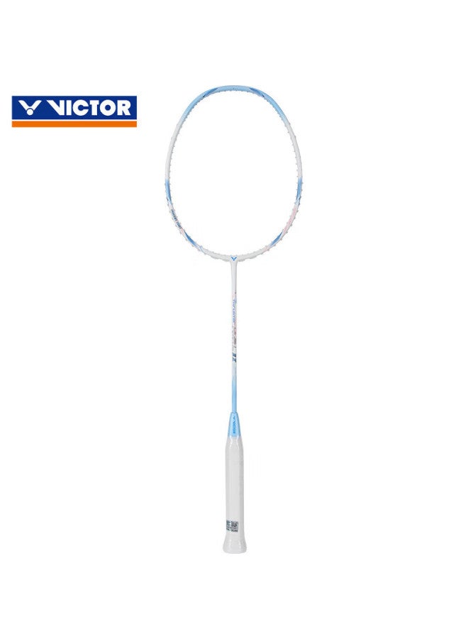 Victor Tk-hmrl Ex Cloud White 5u Badminton Racket With Victor Grip - Image 1