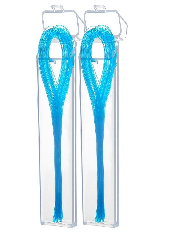 چاي ام يو مجموعة JMU من 100 قطعة من خيوط تنظيف الأسنان، خيوط تنظيف الأسنان للتقويم والجسور وزراعة الأسنان، 50 قطعة (عبوة من قطعتين) - Image 1