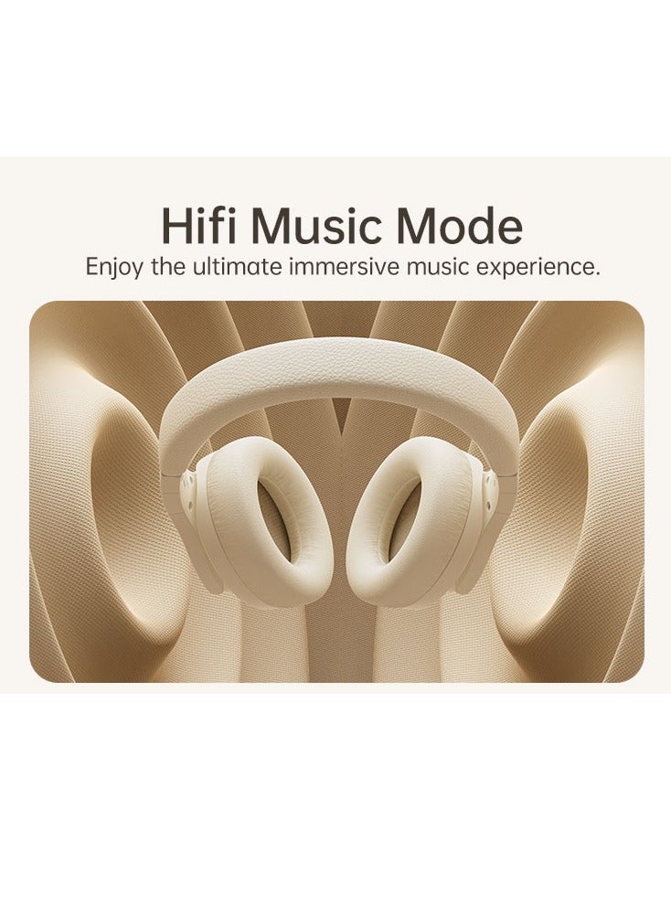 fingertime BT40NC Panoramic Sound Gaming 2.4G Dual Wireless ANC Active Noise Cancelling Over-Ear Bluetooth Headphones - Image 2