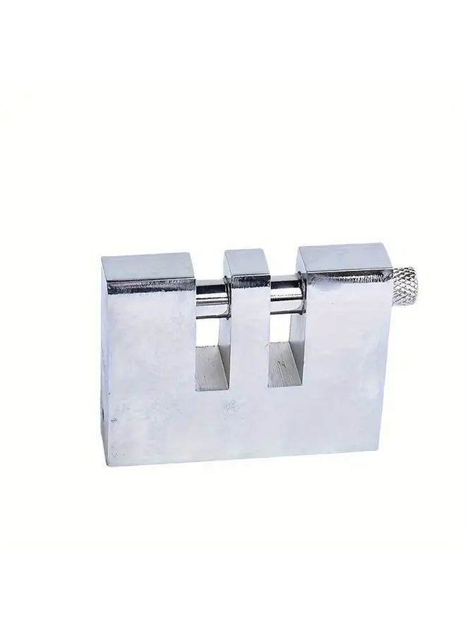 Silvery Stainless Steel Car Anti Theft Brake Clutch Lock With 3 Keys Secure Pedal Holder For Automobile Safety - Image 5