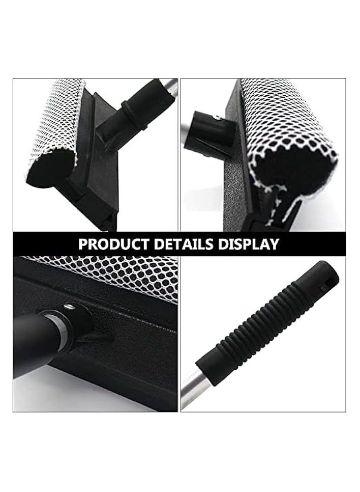 Green Tiger Squeegee for Car Window Cleaning and Windshield Washing, 2 Pcs Double- sides Glass Wiper Glass Cleaning Squeegee Window Cleaning Tools, Multi-purpose Glass Cleaning Wiper - Image 3