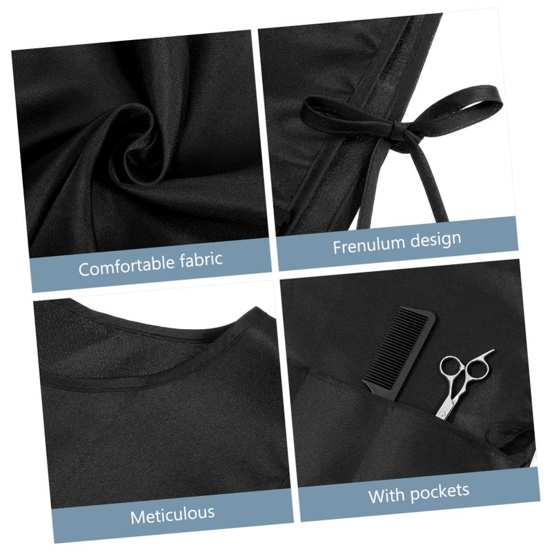 Unisex Barber Apron Waterproof Polyester Smock For Hair Salon And Kitchen Cleaning - Image 3