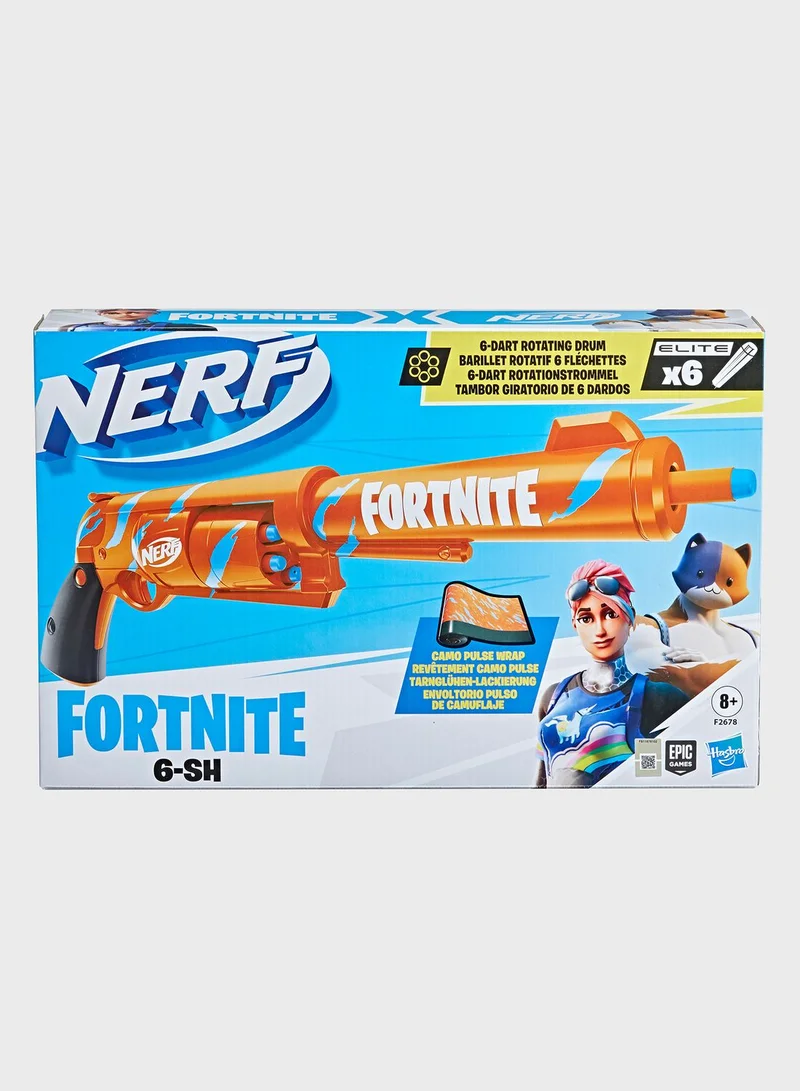 NERF Six Shooter
