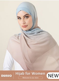 Women's Hijab, Stylish and Comfortable Hijab Scarfs, Stretchy, Very Comfy & Good for Everyday Use, High Quality Polyester Satin Silk Hijab Doesn't Need a Pin