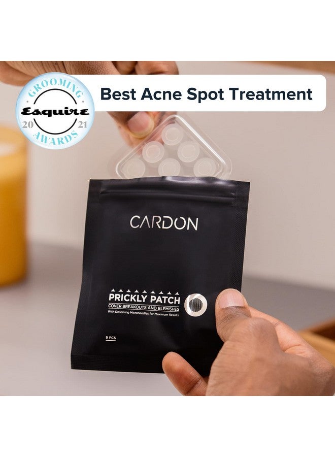 Prickly Pimple Patches, Spot Acne Treatment For Pimples, Blackheads, Zit Clearing Acne Patches, Salicylic Acid, 1-Step Facial Treatment For Blemishes, Razor Bumps, Ingrown Hairs, (9 Ct)