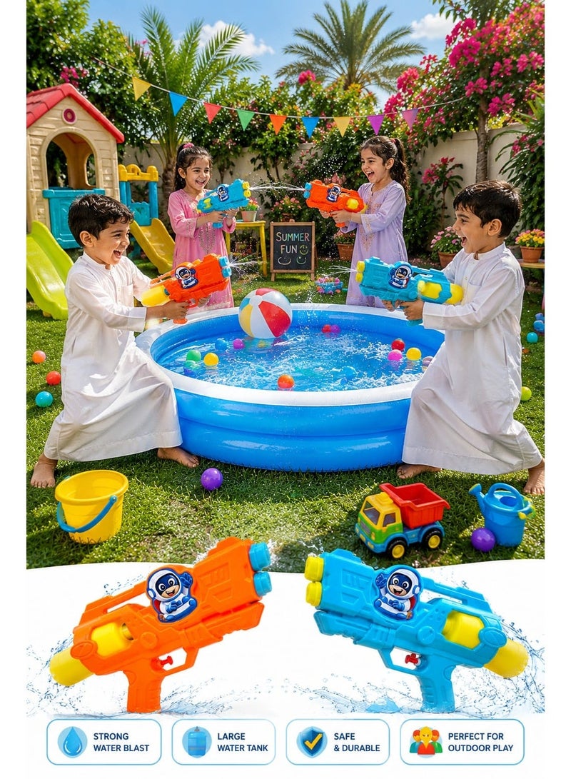 Water Gun Outdoor Summer Pool Toy for Kids – Pack of 2 - Image 1