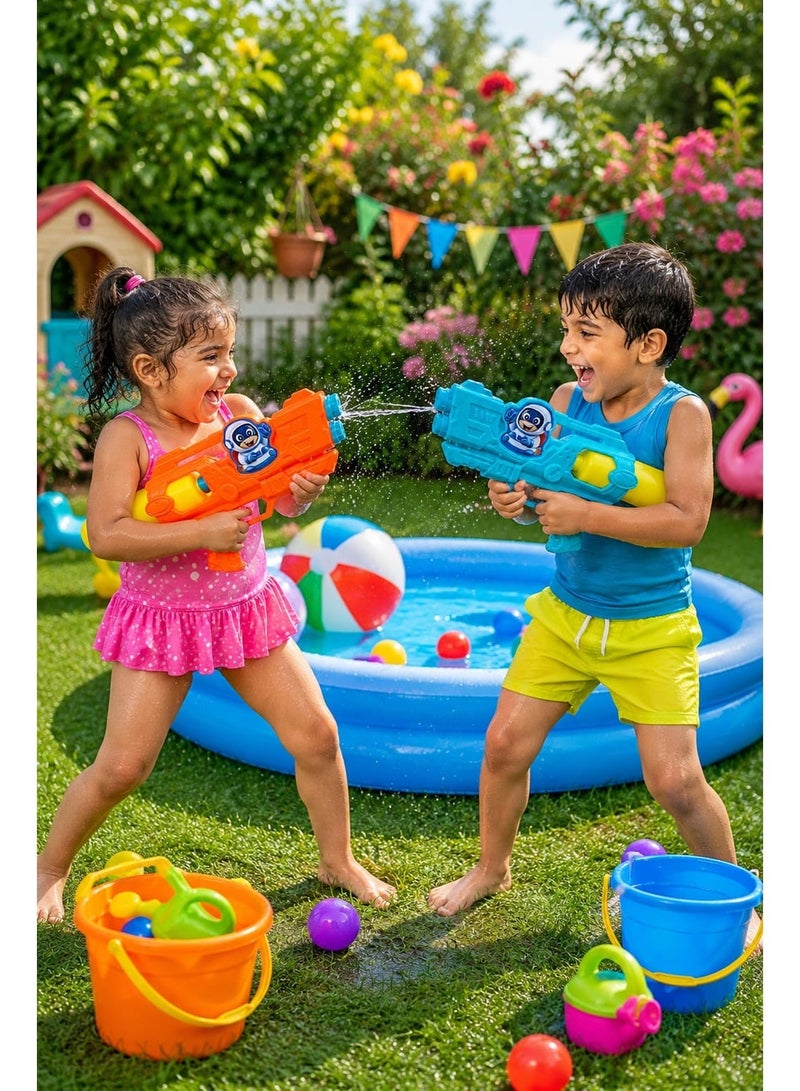 Water Gun Outdoor Summer Pool Toy for Kids – Pack of 2 - Image 2