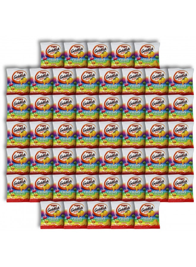 Niro Niro Assortment | Pepperidge Farm Gold fish Snack Packs | Gold fish Colors Value Pack | Cheddar Baked Crackers Sampler bag | 50 Count | Individual Packs  - Image 2
