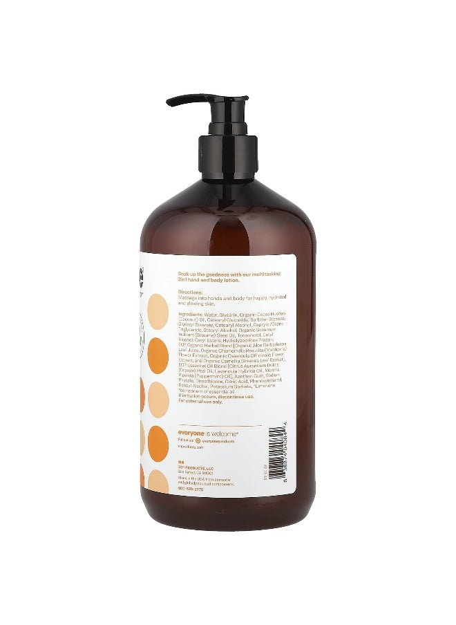 Everyone Everyone, Nourishing Lotion, Hands and Body, Citrus + Mint, 32 fl oz (946 ml)  - Image 2