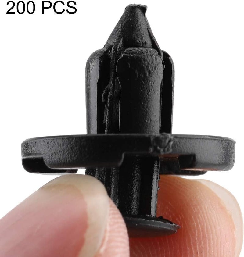 Suuonee Versa Sentra Maxima Interior Bumper Clips 200Pcs Kit Trim Fasteners for Mud Guard Wheelarch Sill and Dashboard Secure Hold Plastic Replacement Parts 01553-09321 01553-2DR9A - Image 2