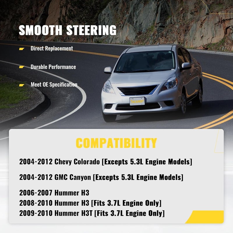 TUCAREST 425-105 Lower Steering Shaft Column with U-Joint for Chevy Colorado, GMC Canyon, and Hummer Models - Image 2