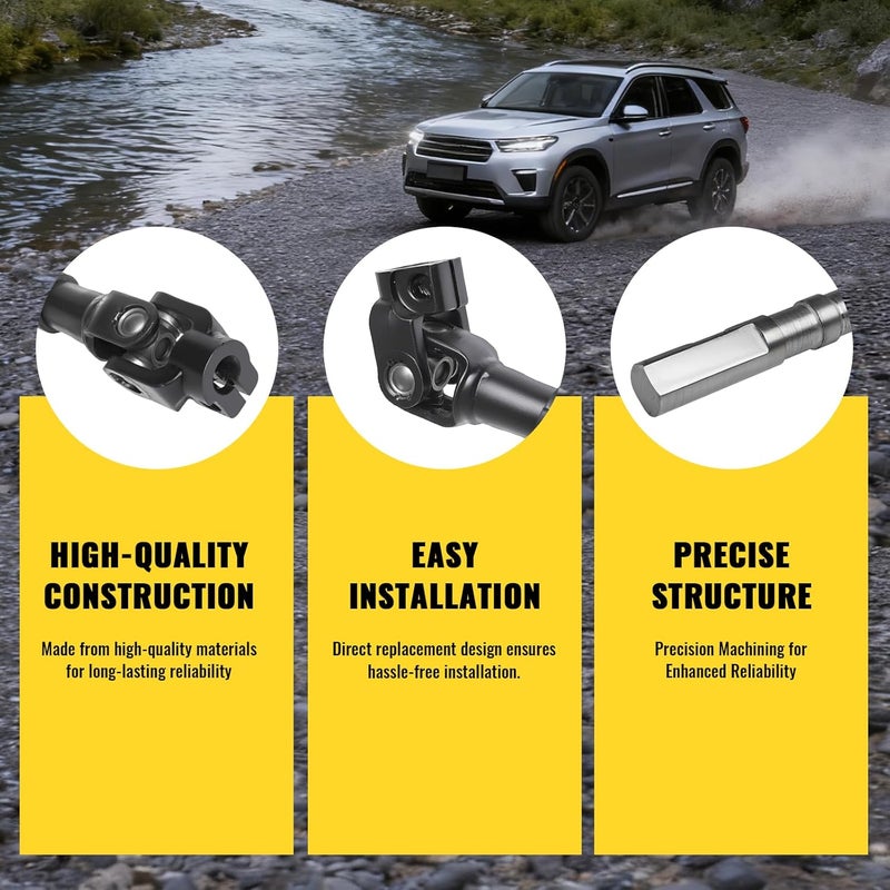 TUCAREST 425-105 Lower Steering Shaft Column with U-Joint for Chevy Colorado, GMC Canyon, and Hummer Models - Image 3