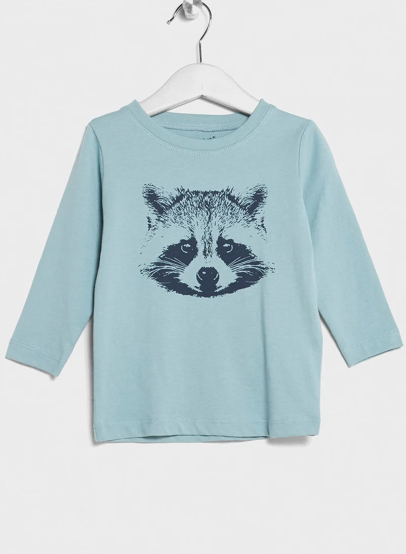 NAME IT Little 2 Pack Slogan T-Shirts