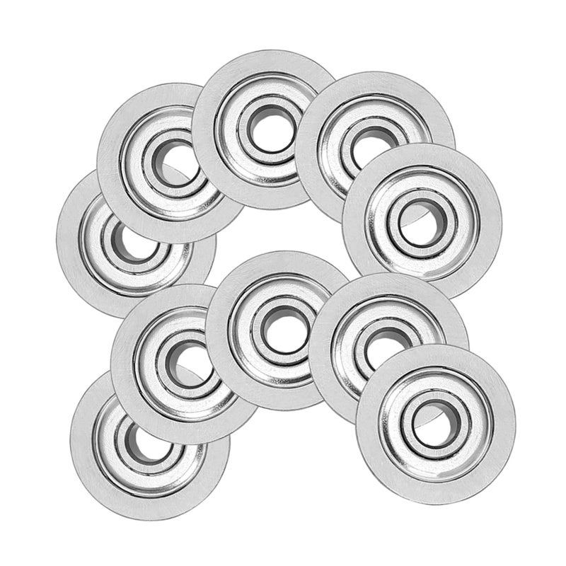 10Pcs 8mm x 22mm x 7mm Replacement Skateboard Bearings for 3D Printers Easy Installation - Image 2