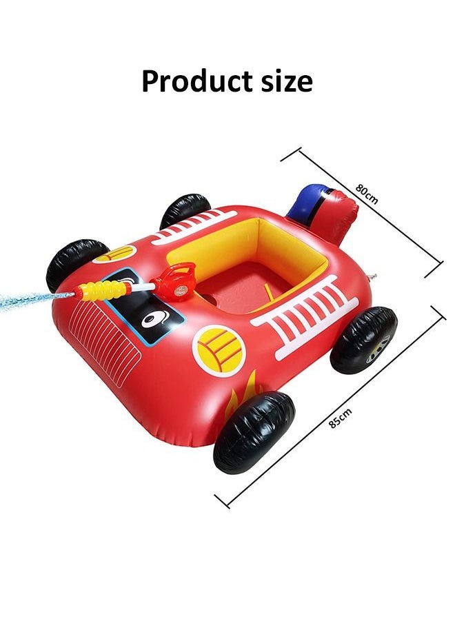 XIANGYU Pool Float For Kids Car Shape Inflatable Seat Boat With Squirt Water Gun Ride On Raft Toy For Children Summer Beach Pool Party  - Image 2