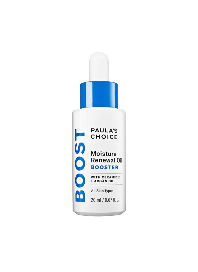 PAULA'S CHOICE - Aula'S Choice Boost Moisture Renewal Oil Booster Ceramides & Argan Oil Serum For Redness Relief Dry Skin 0.67 Ounce - Image 1