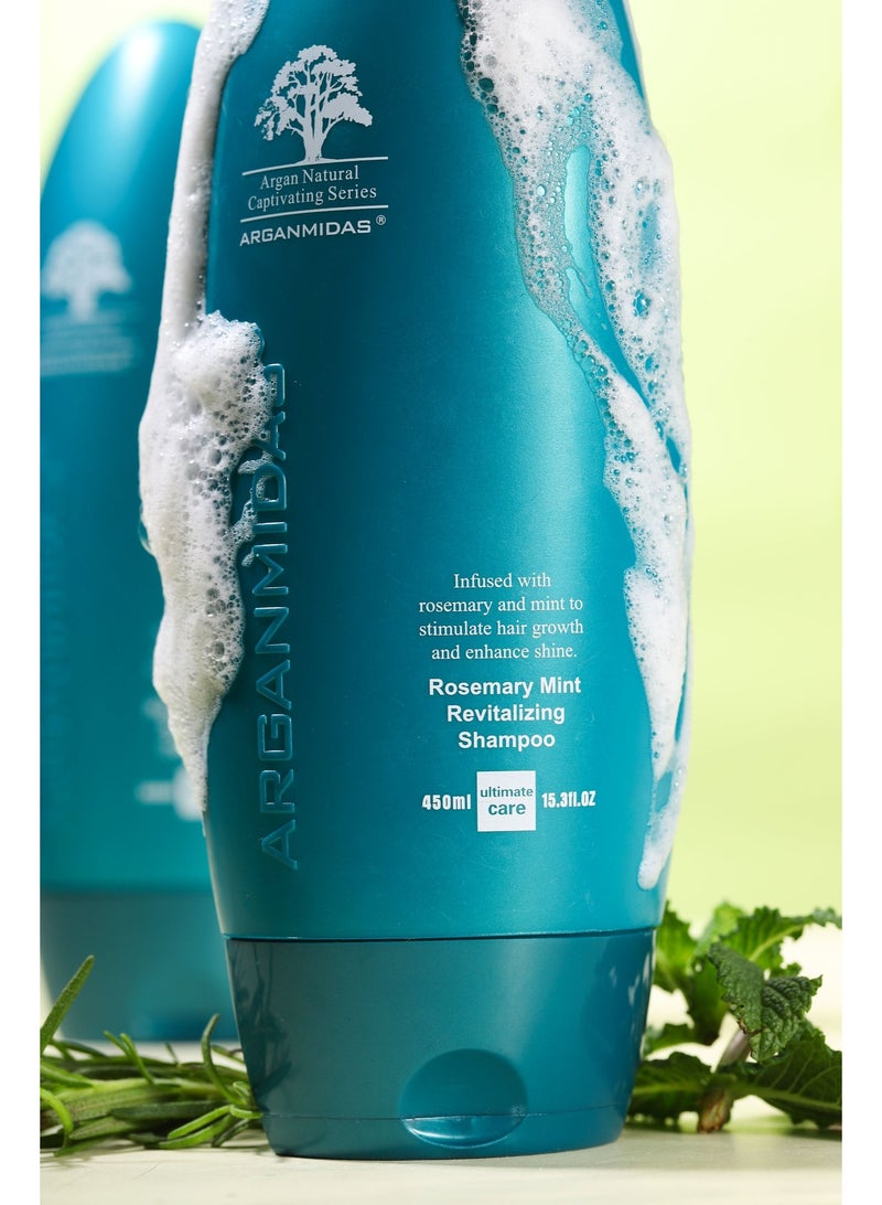 Arganmidas Rosemary Mint Revitalizing Shampoo & Conditioner - Image 2
