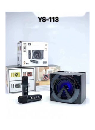 YS-113 Wireless Bluetooth Karaoke Speaker With Two Wireless Microphone For Party Indoor And Outdoor Events - pzsku/ZB444DBDD1D189A1F197EZ/45/_/1720172585/7d73eb65-98b3-4ad9-9695-3ef3c63b2033