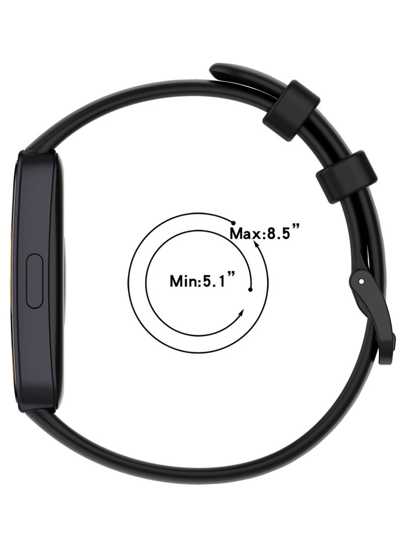 Huawei Band 8 / Huawei Band 9 Watch Band for Men Women Sport Watch Strap Lightweight Silicone Replacement Band (Ivory white) - Image 5