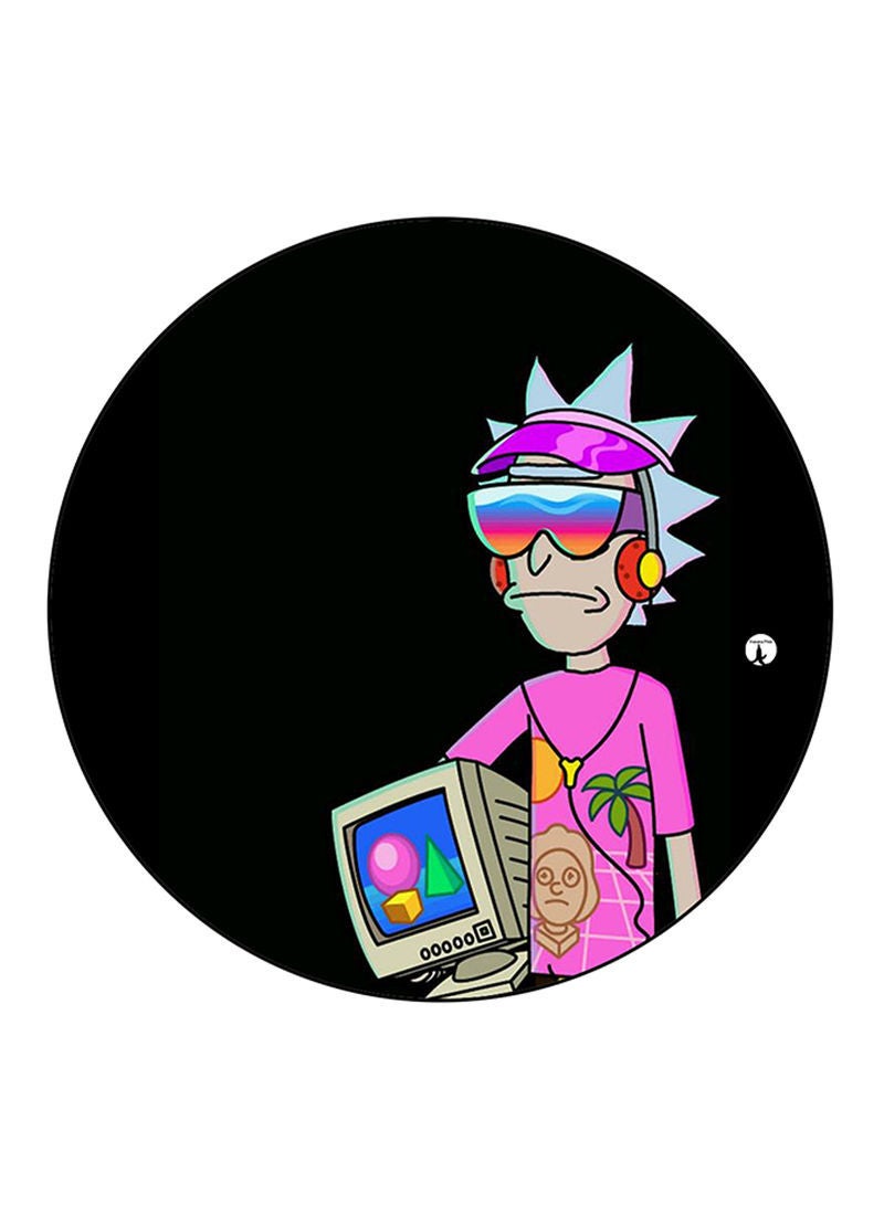 Rick And Morty Printed Mouse Pad Multicolour
