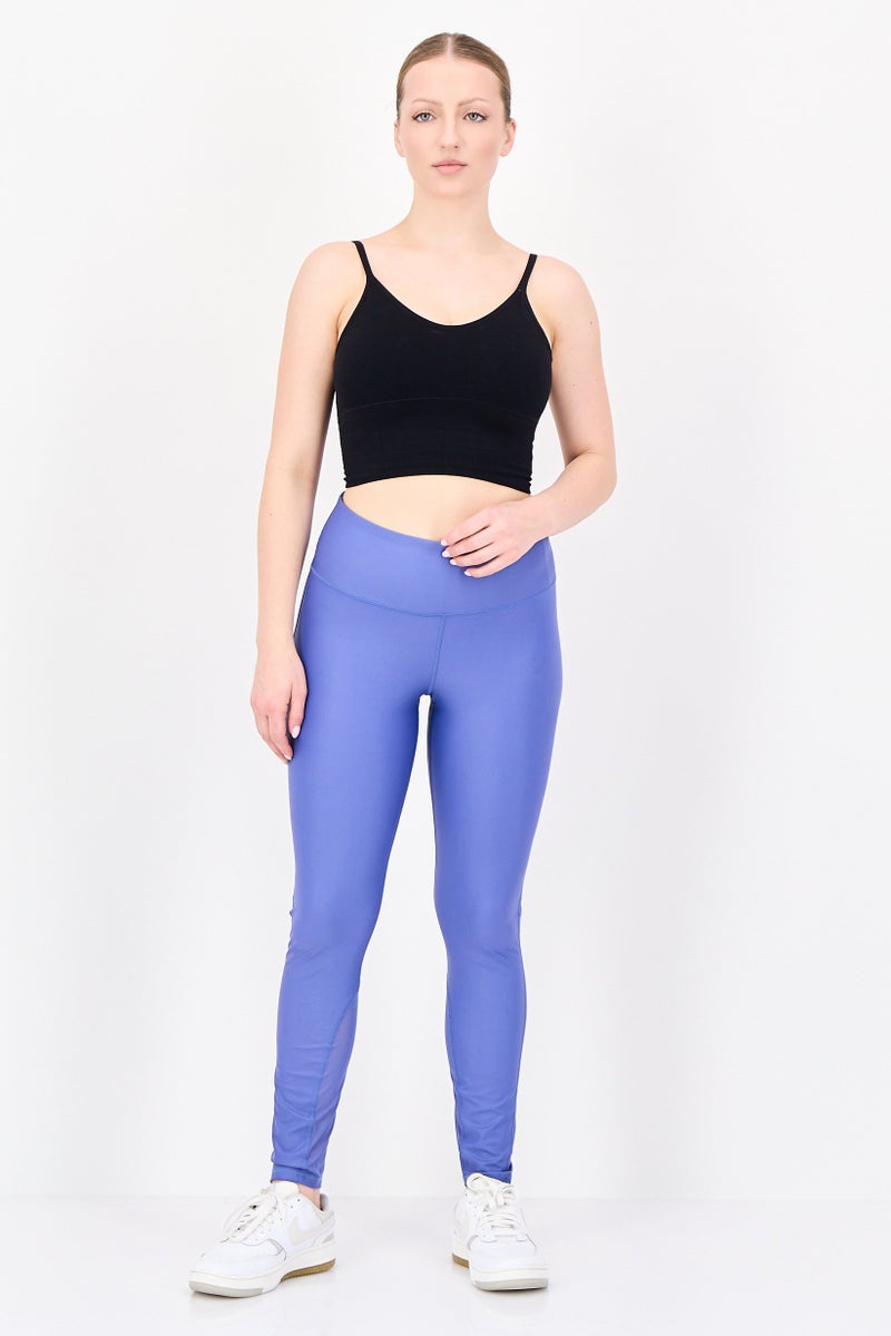 UNDER ARMOUR ليجنغز تدريب ضيقة للنساء، بنفسجي - Image 2