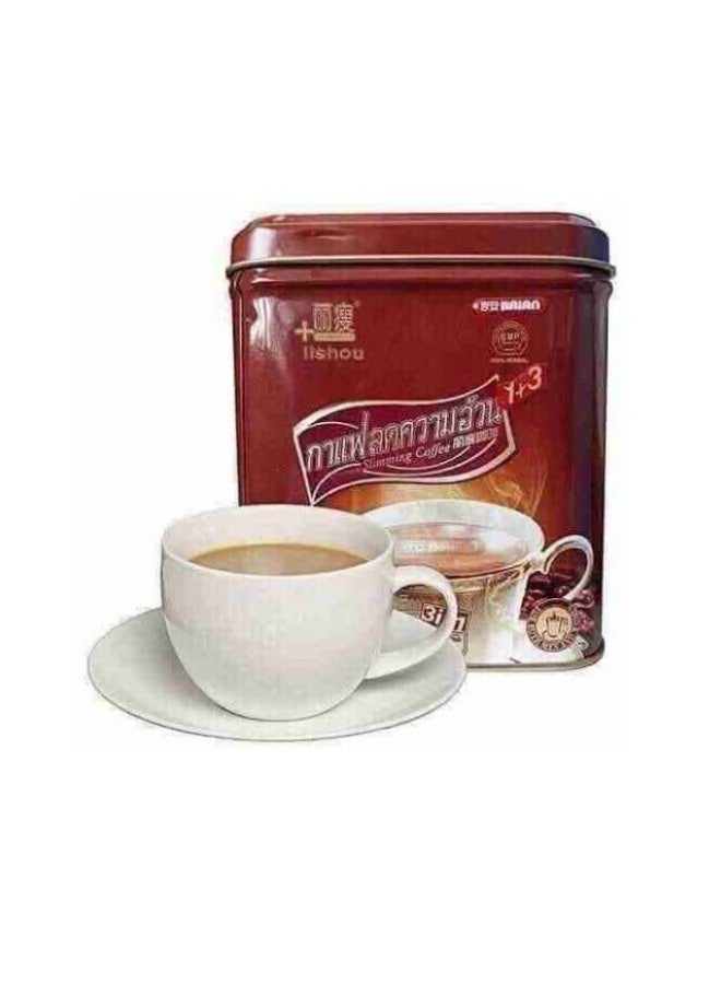 Lishou Original Slimming Coffee 3 in 1 Weight Management Coffee | 15 Sachets x 10g | Fat Burning & Metabolism Support - Image 2