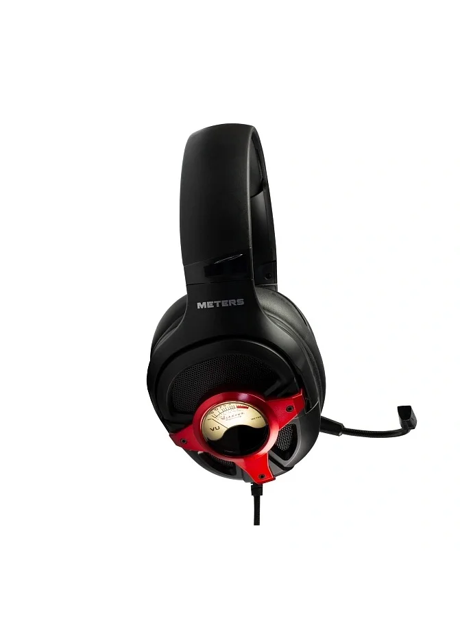 Meters Meters Level Up Wired Gaming Headphones red/black gaming headset