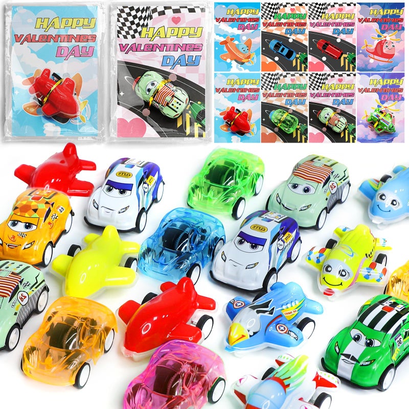 AMENON 28 Pack Easter Basket Stuffers Assorted Pull Back Car Toys for Kids Mini Vehicles Easter Toys for Toddlers Easter Basket Stuffer Fillers Birthday Party Favors Easter Classroom Exchange Gifts - Image 3