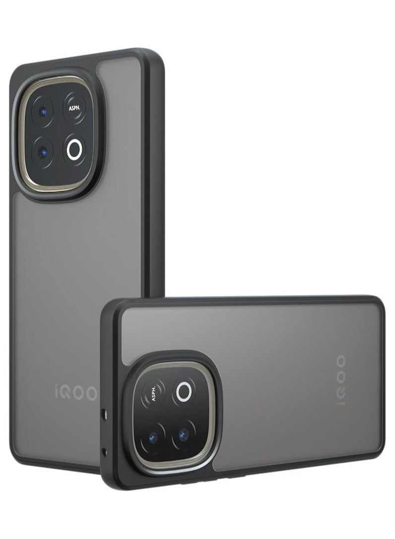 Fankalo Case Cover For iQOO Neo 10 5G Frosted Translucent Back Protective Slim Phone Cover, Anti-Fingerprints, Anti-Fall Drop Protection - Image 1