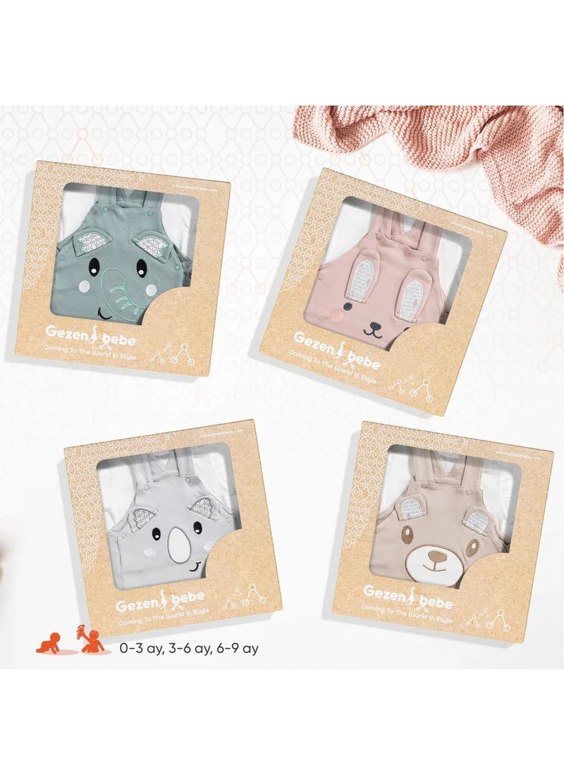 طفل يمشي Hero Short Sleeve Baby T-Shirt & Embroidered Swimsuit Set Koala