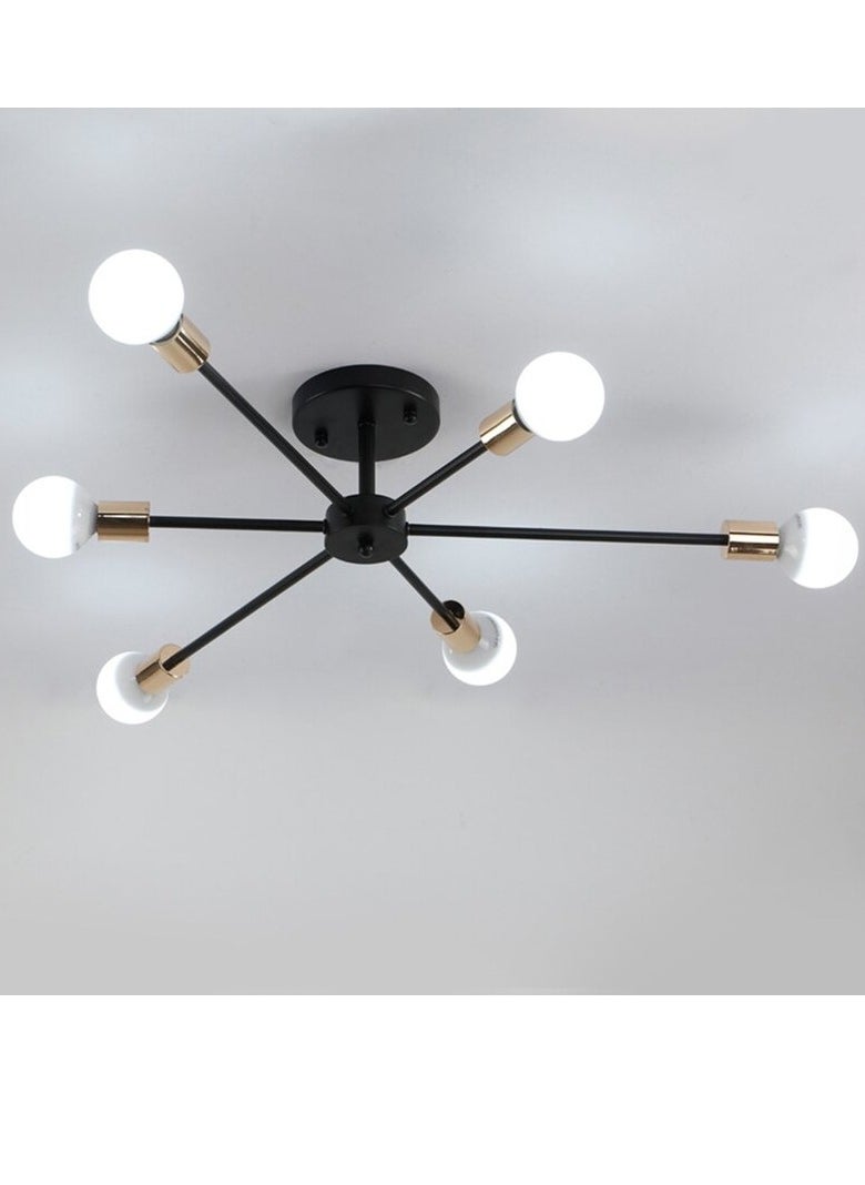 Cluc Steco Chandelier - 6 Branches - Black  - Image 2