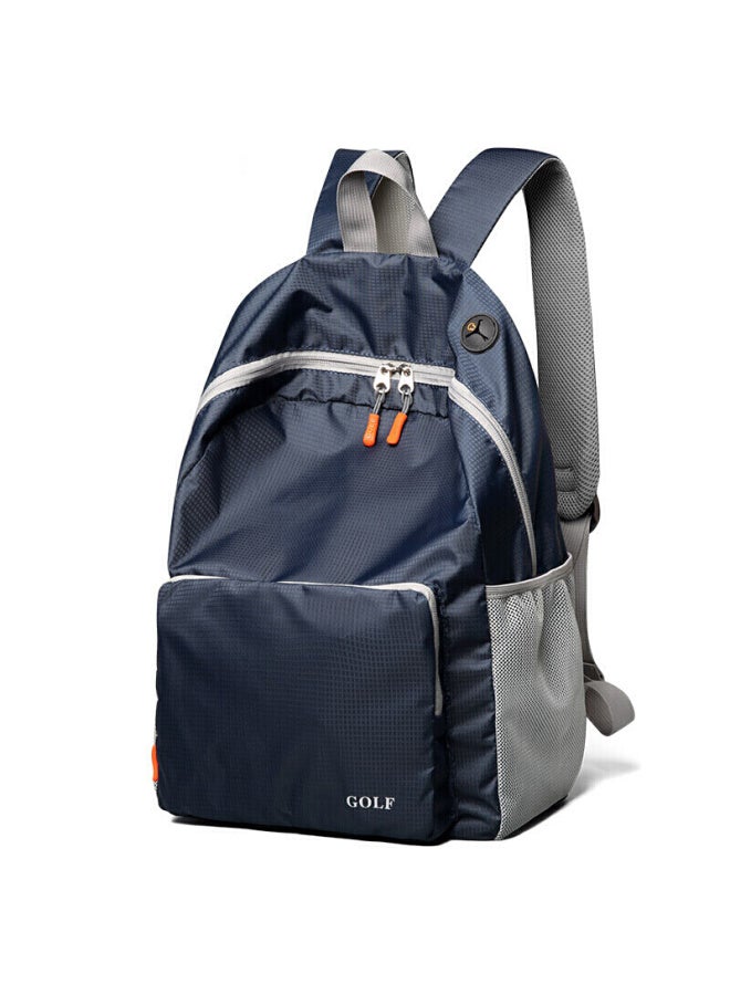 Golf Foldable Backpack For Men And Women, 14-inch Lightweight Laptop Backpack, Outdoor Travel Bag For Hiking And Sports - Image 2