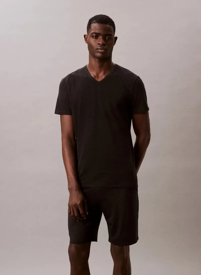 Calvin Klein 3 Pack V-Neck Lounge T-shirts