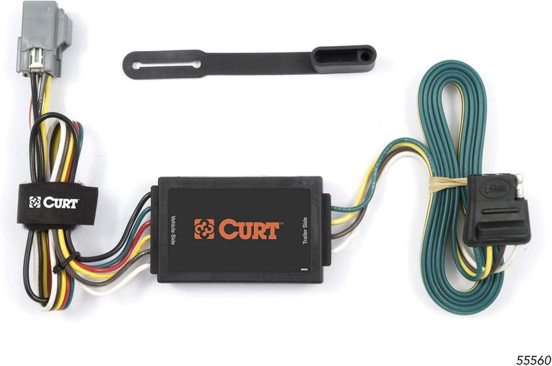 CURT 55560 Vehicle-Side 4-Pin Trailer Wiring Harness - Image 1