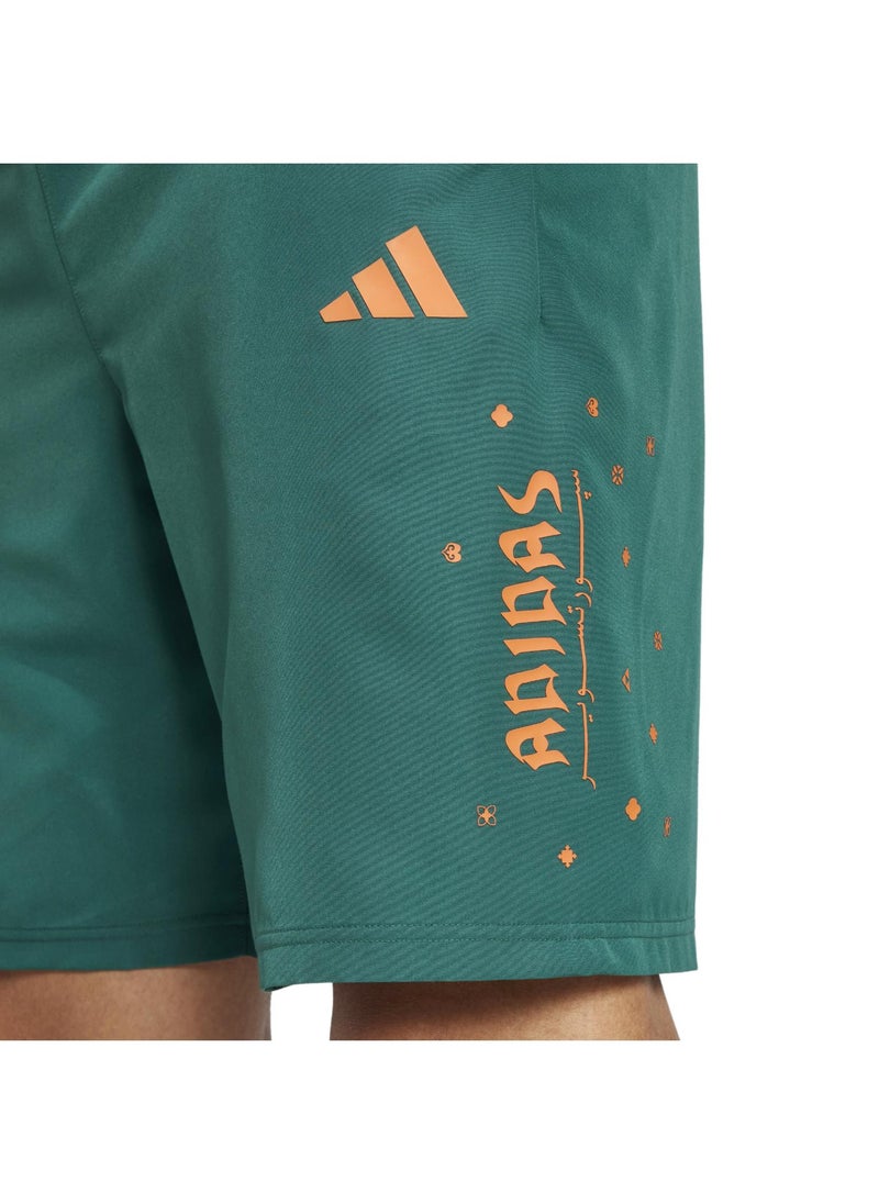 اديداس شورت سما الورد محبوك برسمة - Image 4