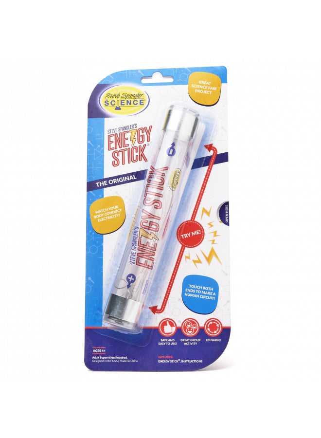 Steve Spangler Science Steve Spangler Science Energy Stick Fun Science Kits for Kids to Learn About Conductors of Electricity, Safe, Hands-On STEM Learning Toy, Independent or Group Activity for Classrooms or Home  - Image 1