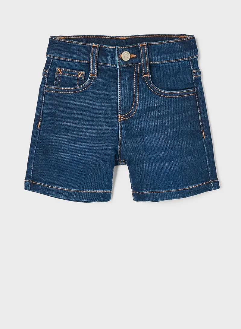 Zippy Infant Dark Wash Denim Shorts