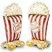 Charnoel 2 Pack 45 Inch Giant Standing Popcorn Balloons 3D Circus Carnival Foil Popcorn Balloons for Movie Theme Circus Carnival Back to School Birthday Baby Shower Christmas Party Decorations Gifts - Image 2