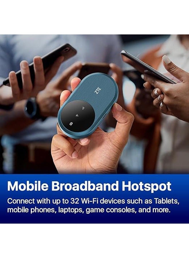 Beauenty Wireless Mobile Wi-Fi Router Pro U10S Pro, WiFi 6 up to 287Mbps, 3000mAh Unlocked 4G LTE Pocket WiFi Router with SIM Card Slot and Type-C Port - Image 5