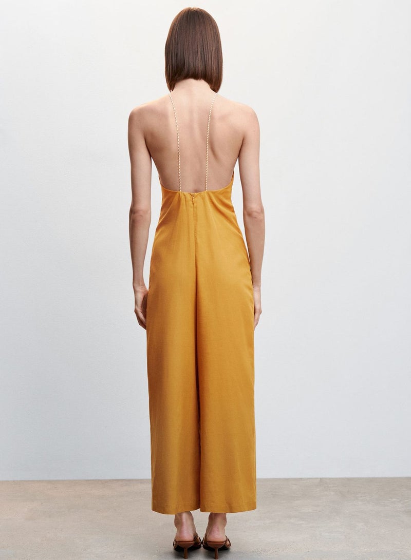 MANGO Wide Leg Jumpsuit  - Image 2