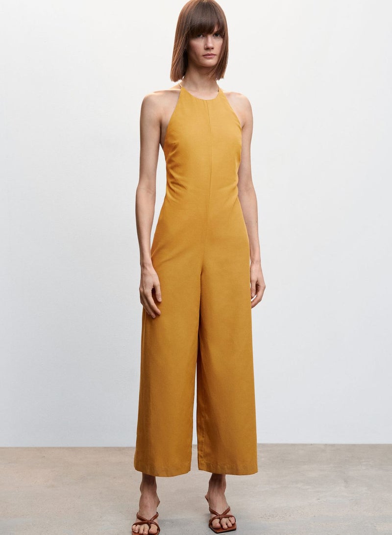 MANGO Wide Leg Jumpsuit  - Image 1