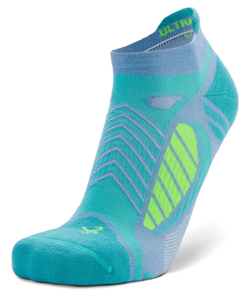Balega Ultralight Lightweight Performance No Show Athletic Running Socks for Men and Women (1 Pair), Cool Blue, Medium - Image 1