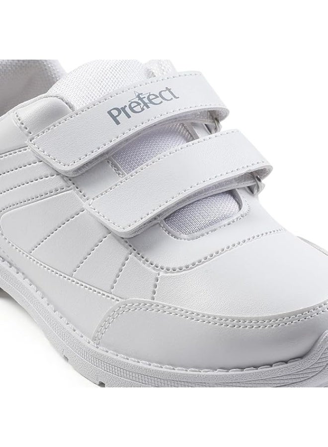 Liberty SCHOOLFUN Unisex School Uniform Shoes | PVC Sole School Shoes for Boys & Girls |Lightweight & Velcro School Shoes for Boys | School Shoes for Kids - Image 2