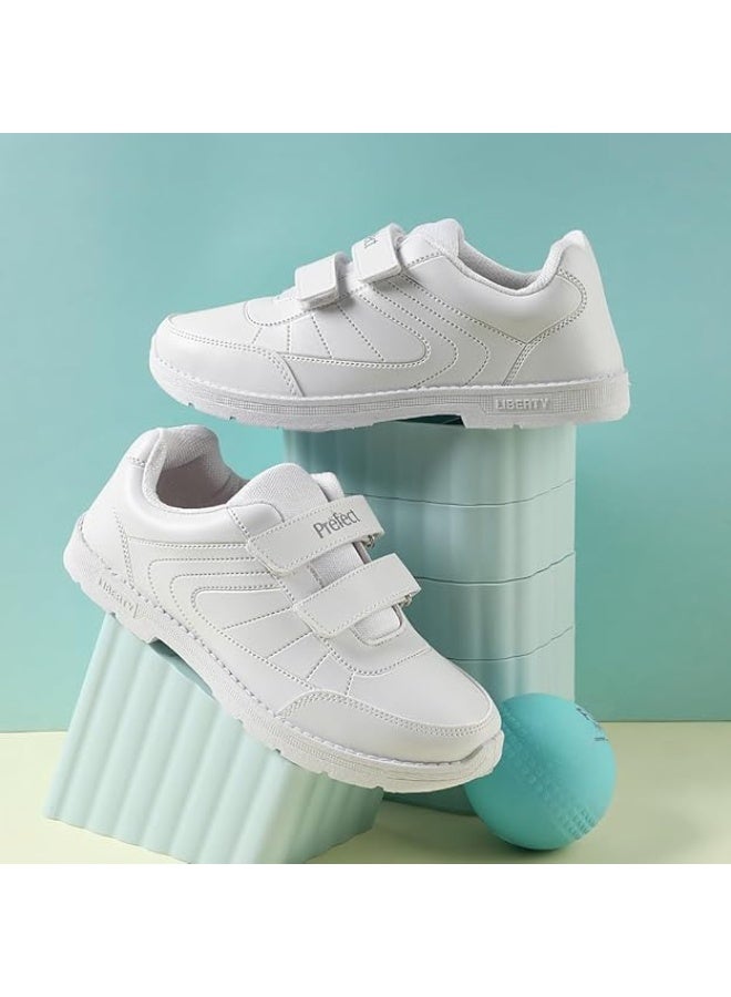 Liberty SCHOOLFUN Unisex School Uniform Shoes | PVC Sole School Shoes for Boys & Girls |Lightweight & Velcro School Shoes for Boys | School Shoes for Kids - Image 4