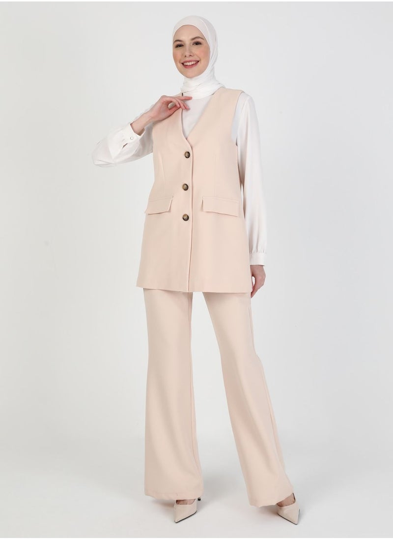 Refka by modanisa - Pocket Detail Vest - Image 1