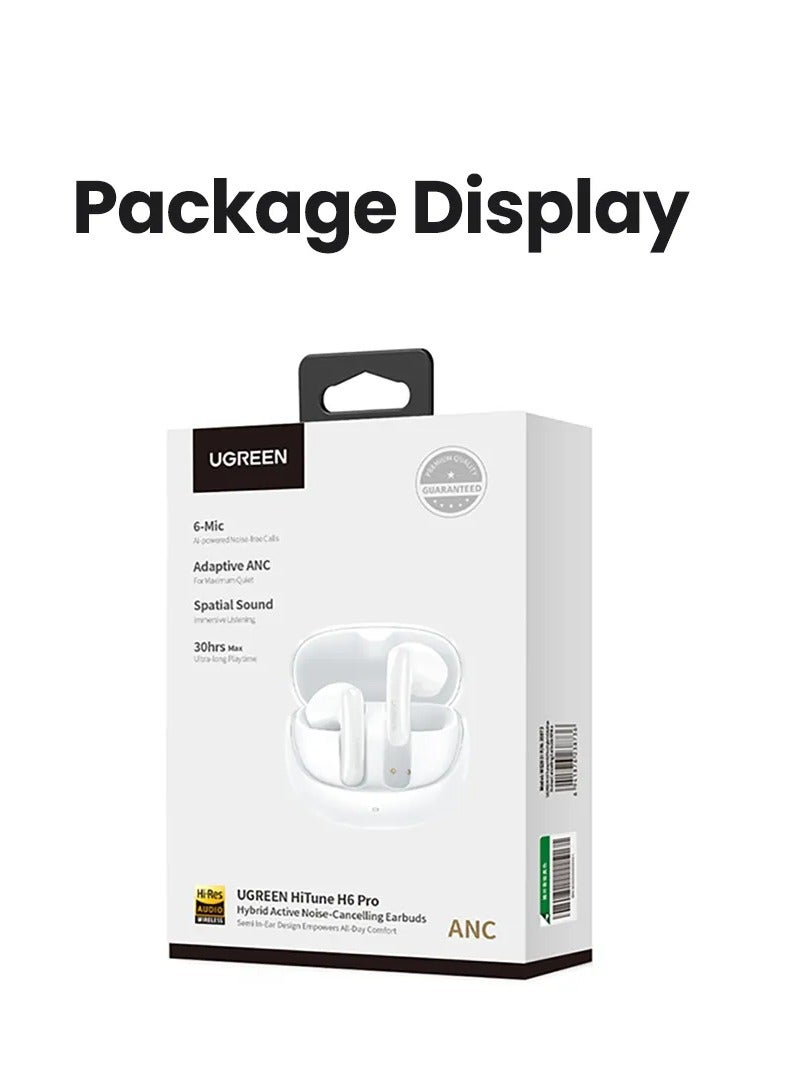 UGREEN HiTune H6 Pro TWS Earphones Wireless Headphones Bluetooth 5.3 Earbuds Double Mic Call Noise Reduction In-Ear Handfree Earbuds - Image 5