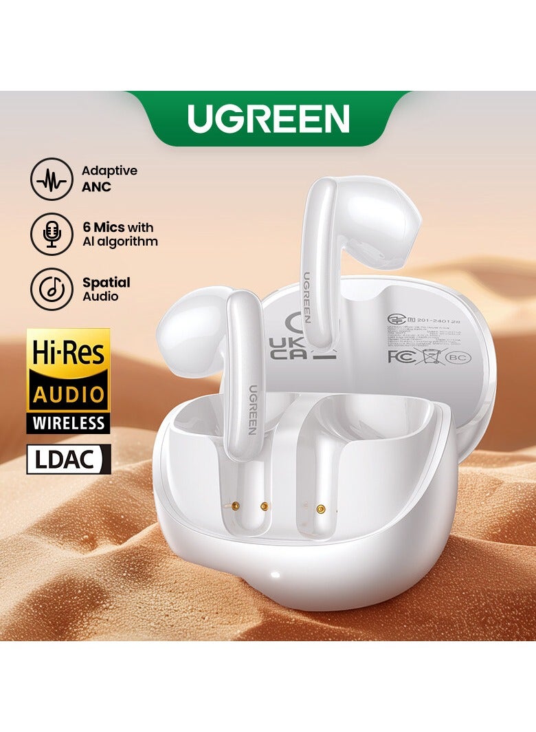 UGREEN HiTune H6 Pro TWS Earphones Wireless Headphones Bluetooth 5.3 Earbuds Double Mic Call Noise Reduction In-Ear Handfree Earbuds - Image 1