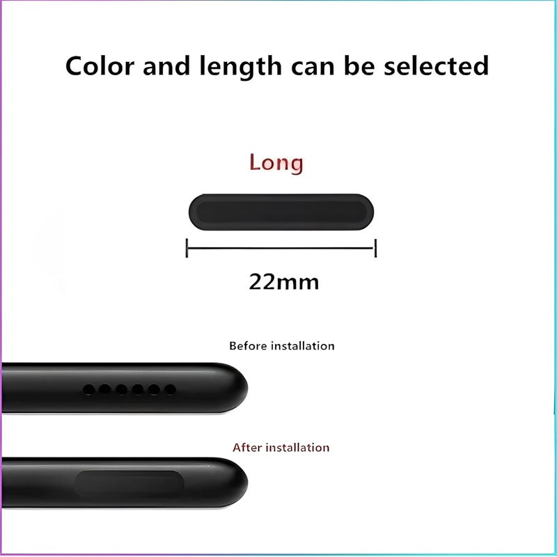 LastN لاصق شبكة حماية مكبر الصوت المحمول LastN ضد الغبار لأجهزة أندرويد، والأجهزة اللوحية والهواتف الذكية + 10 لاصقات لاصقة مضادة للغبار، مع ماص للغبار مجاني - Image 4