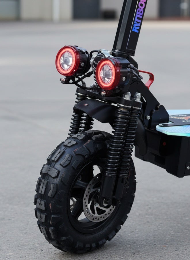 NIYAZI Electric Scooter for Adults 48V with 11-Inch Tubeless Tires, Foldable Design, Giant Frame, and Digital Display - Image 2