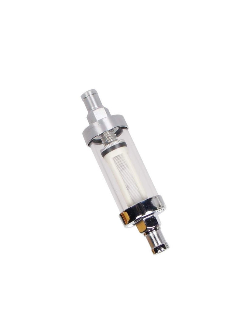 CarBole Universal Fuel Pump Filter, CarBole 9748 Universal 3/8" Inlet/Outlet Fuel Filter Clear View - Glass  - Image 3